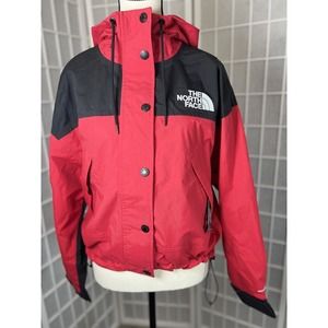 $180 The North Face Woman’s Small Red Black Reign On Waterproof Snow Jacket